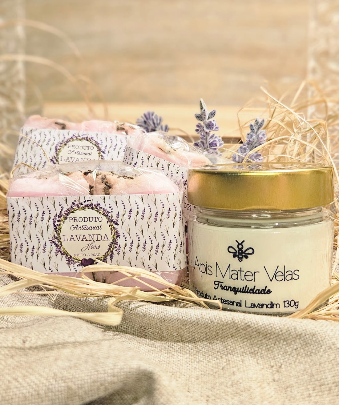 Kit Mãe Serena – Lavanda & Luz